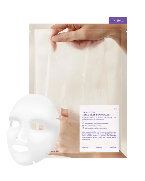 Маска тканинна для обличчя для зміцнення бар'єру шкіри Dr.Althea Jelly Seal Repair Mask 1 шт х 28 гр