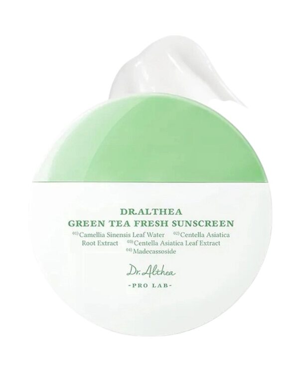 Сонцезахисний крем з екстрактом зеленого чаю освіжаючий Dr.Althea Pro Lab Green Tea Fresh Sunscreen, 45 мл