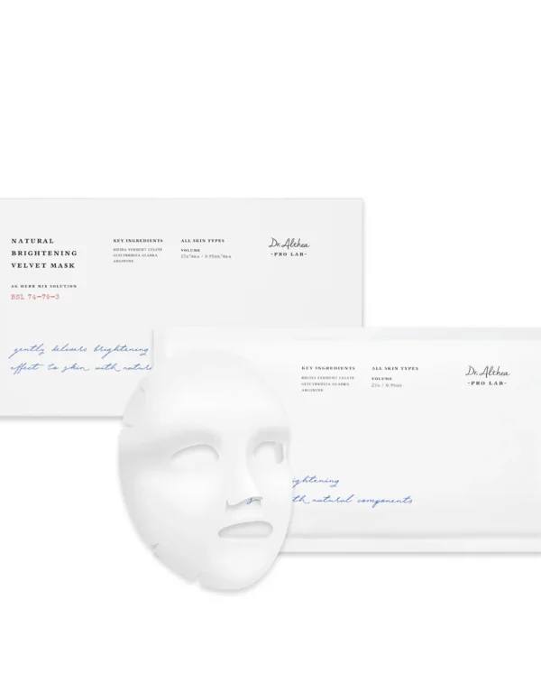 Маска для обличчя тканинна Dr.Althea Pro Lab Natural Brightening Velvet Mask 10 шт.