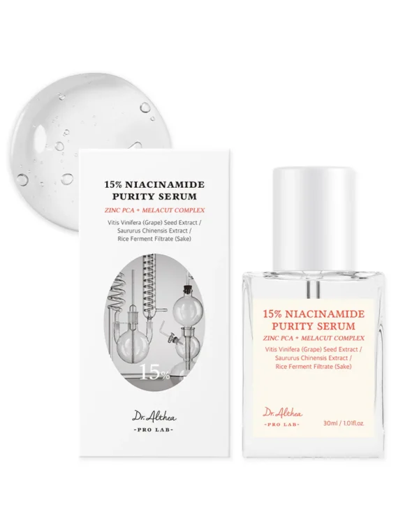 Сироватка для обличчя з ніацинамідом Dr.Althea 15% Niacinamide Purity Serum