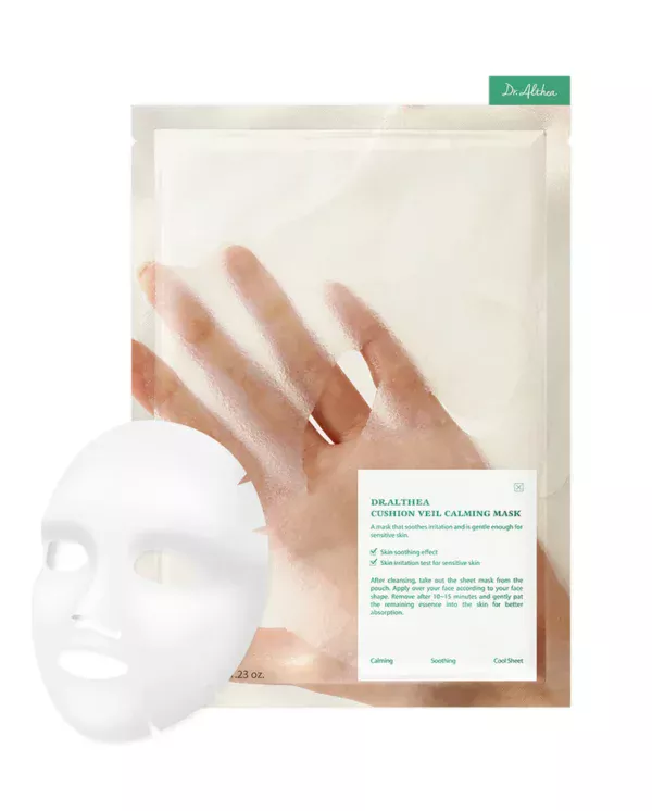 Маска для обличчя тканинна заспокійлива Dr.Althea Cushion Veil Calming Mask, 1 шт х 35 гр