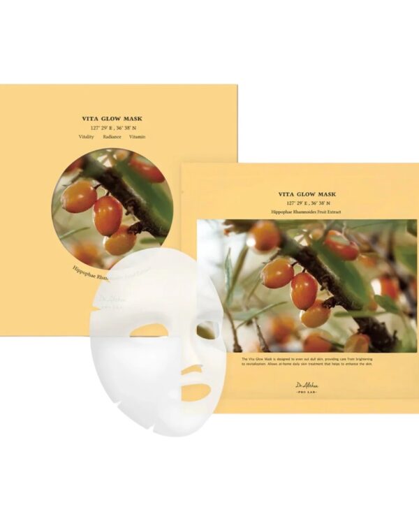 Набір тканинних масок для сяйва шкіри з вітаміном С Dr. Althea Vita Glow Mask (4 шт)