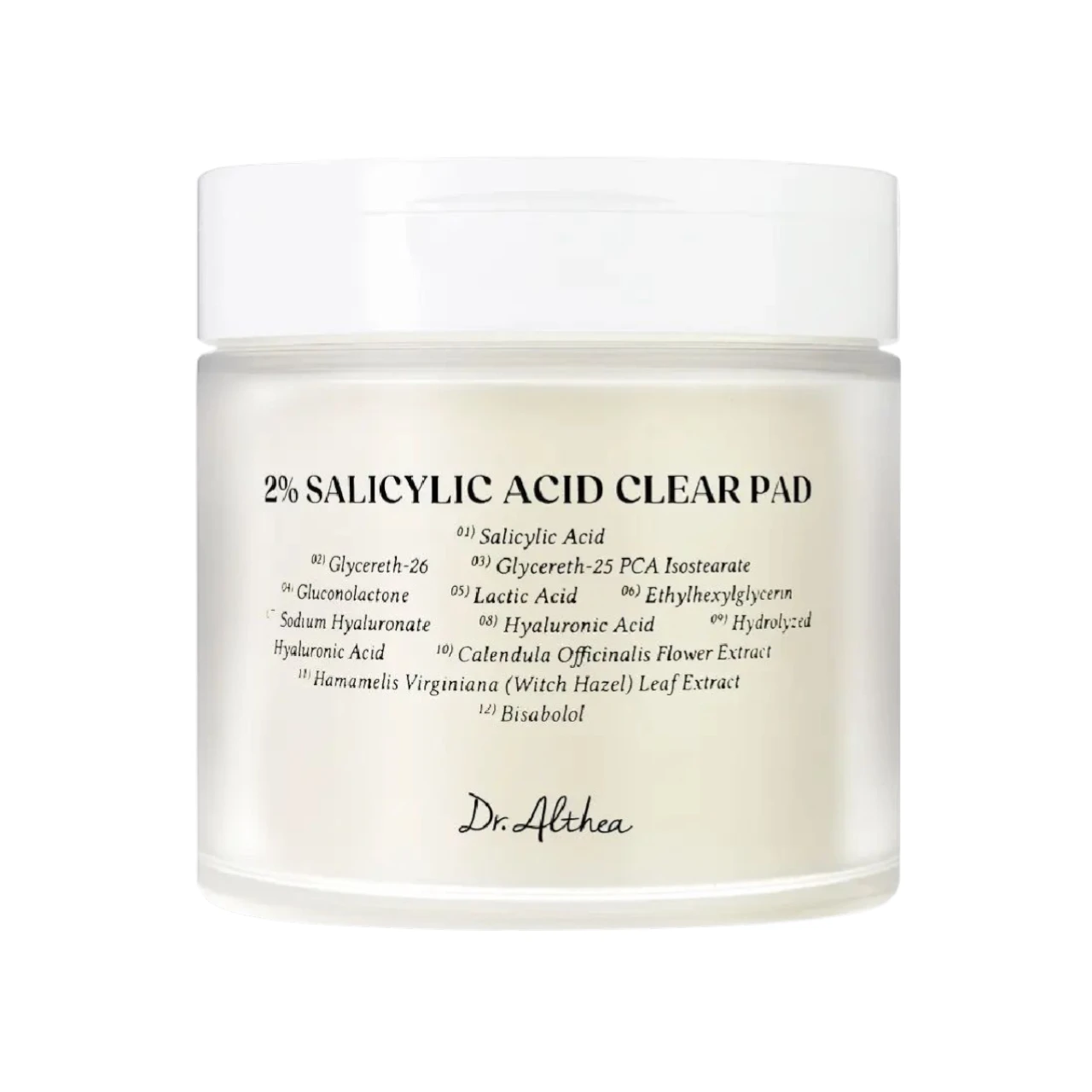 Salicylic Acid Clear Pad Тонер-педи з саліциловою кислотою Dr.Althea 2% Salicylic Acid Clear Pad 60 шт - Зображення 1
