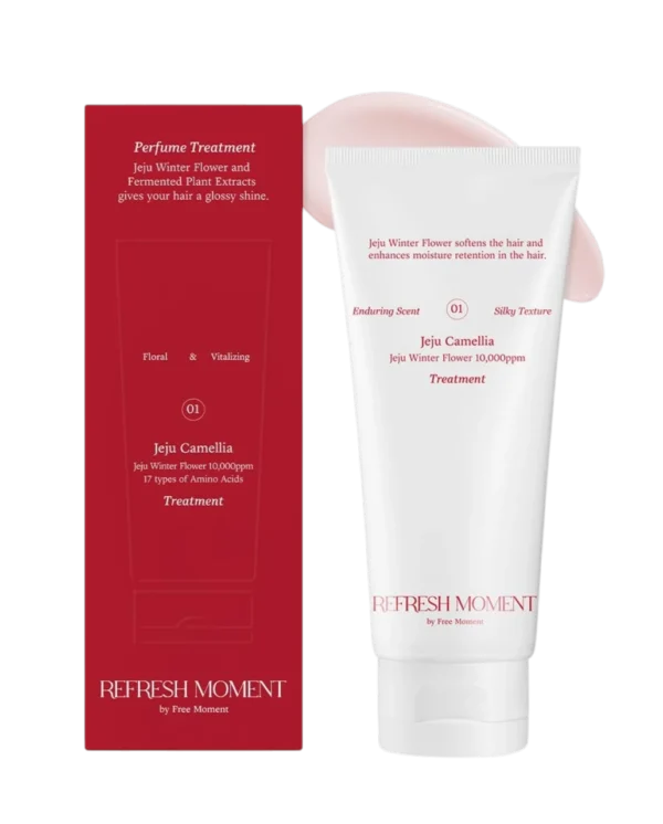 Кондиціонер парфумований 01 Камелія Чеджу Refresh Moment Perfume Treatment 01 Jeju Camellia