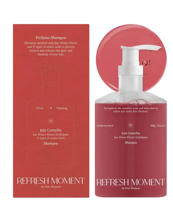 Шампунь парфумований 01 Камелія Чеджу Refresh Moment Perfume Shampoo 01 Jeju Camellia